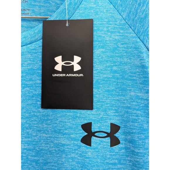 NWT Under Armour Men's UA Tech 2.0 Short Sleeve T-Shirt in Capri size Large - Picture 2 of 5
